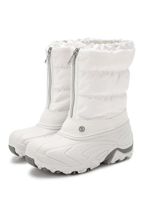 Детские утепленные сапоги BOGNER KIDS белого цвета по цене 11500 руб., арт. 493-9242/B0RMI0 JR. 2A | Фото 1 Детские утепленные сапоги BOGNER KIDS белого цвета, арт. 493-9242/B0RMI0 JR. 2A | Фото 1