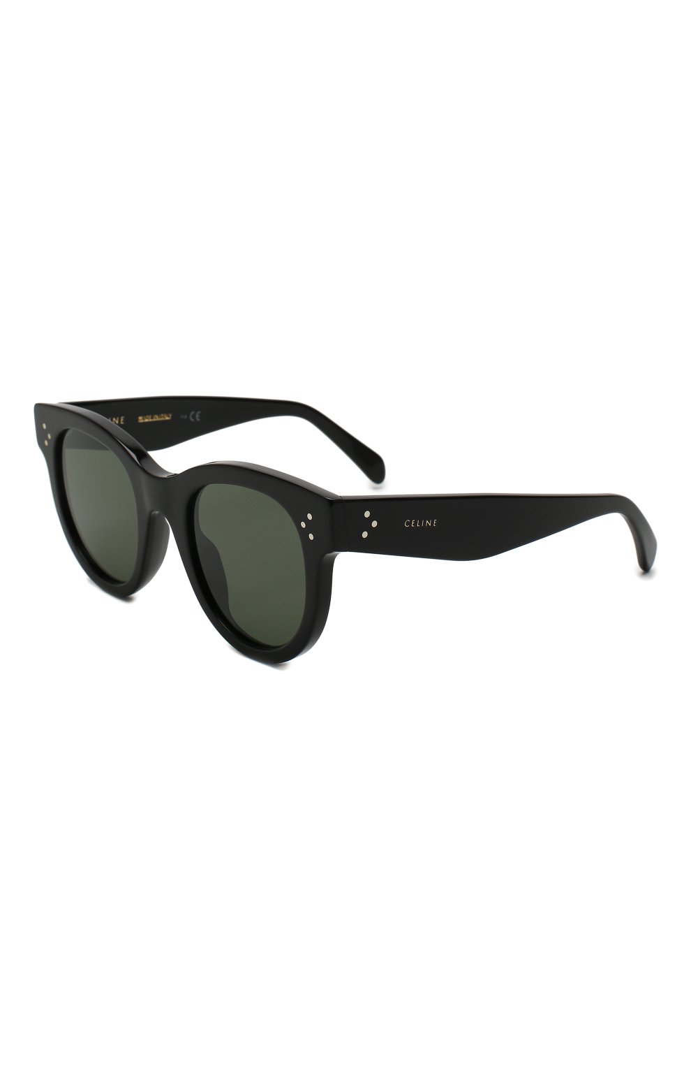 Женские солнцезащитные очки CELINE EYEWEAR черного цвета, арт. CL40003I 01A | Фото 1