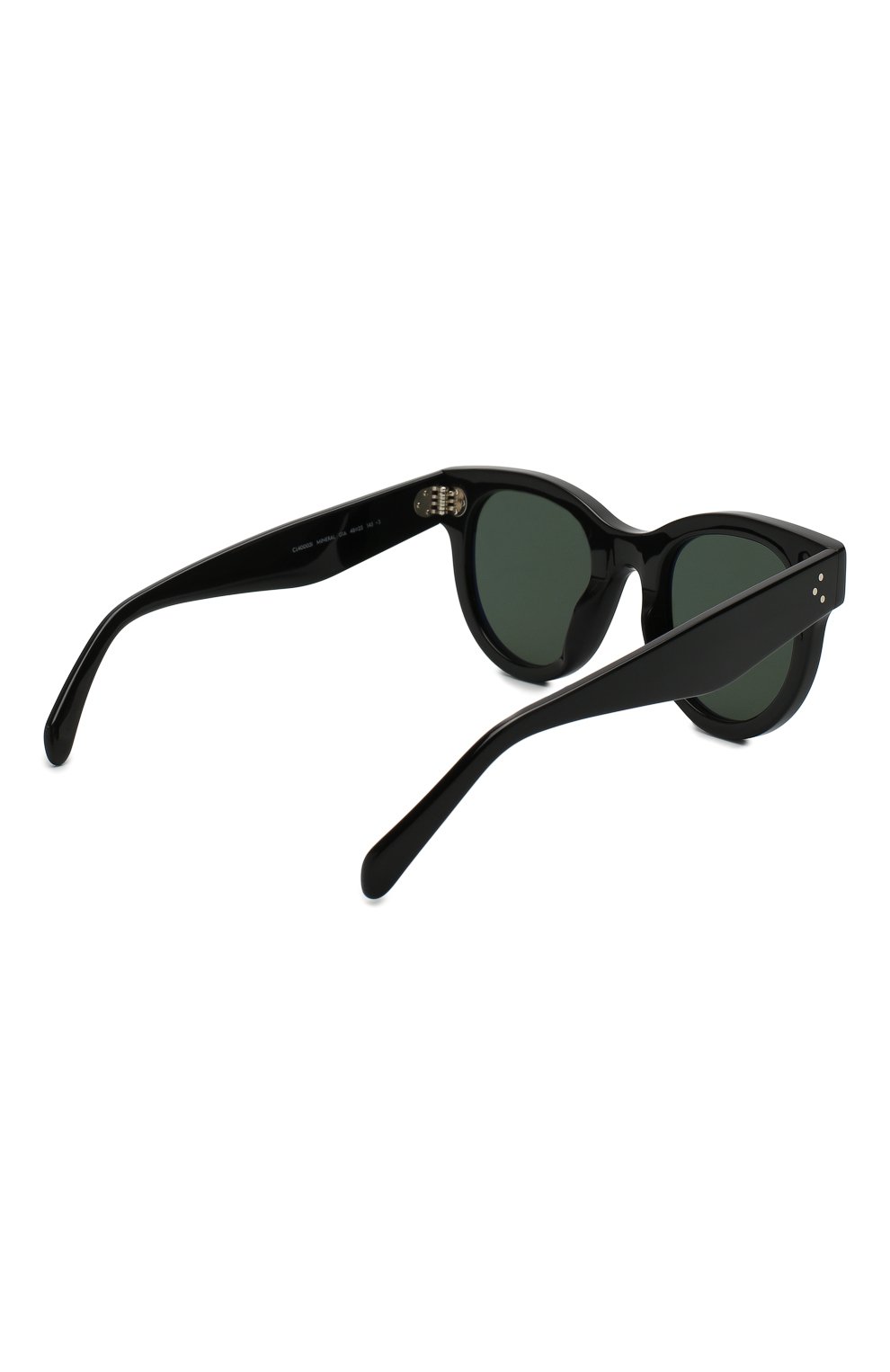 Женские солнцезащитные очки CELINE EYEWEAR черного цвета по цене 17650 руб., арт. CL40003I 01A | Фото 4 Женские солнцезащитные очки CELINE EYEWEAR черного цвета, арт. CL40003I 01A | Фото 4
