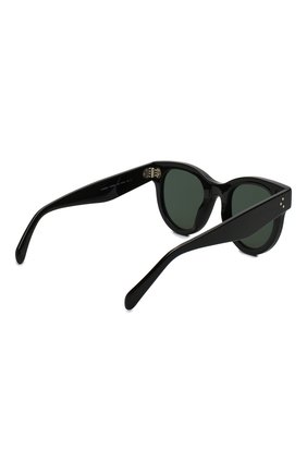 Женские солнцезащитные очки CELINE EYEWEAR черного цвета по цене 17650 руб., арт. CL40003I 01A | Фото 4 Женские солнцезащитные очки CELINE EYEWEAR черного цвета, арт. CL40003I 01A | Фото 4