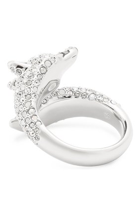 Женское кольцо polar bestiary SWAROVSKI серебряного цвета по цене 9980 руб., арт. 5497659 | Фото 2 Женское кольцо polar bestiary SWAROVSKI серебряного цвета, арт. 5497659 | Фото 2