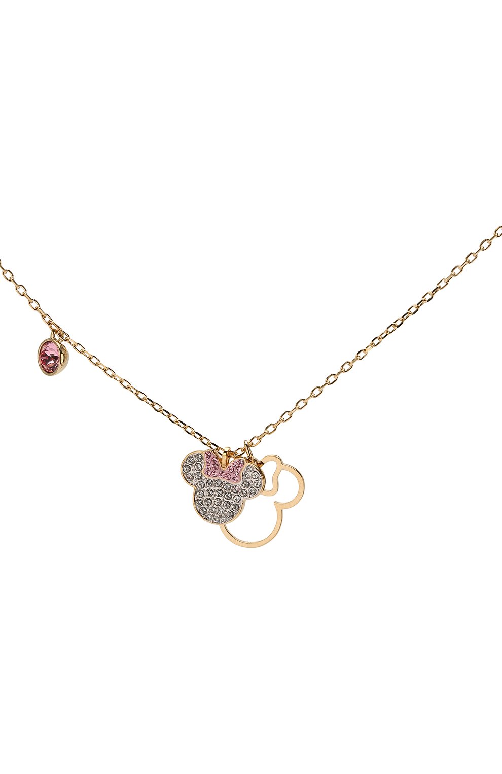 Женская кулон mickey & minnie SWAROVSKI золотого цвета по цене 5980 руб., арт. 5515433 | Фото 2 Женская кулон mickey & minnie SWAROVSKI золотого цвета, арт. 5515433 | Фото 2