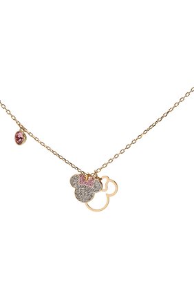 Женская кулон mickey & minnie SWAROVSKI золотого цвета по цене 5980 руб., арт. 5515433 | Фото 2 Женская кулон mickey & minnie SWAROVSKI золотого цвета, арт. 5515433 | Фото 2