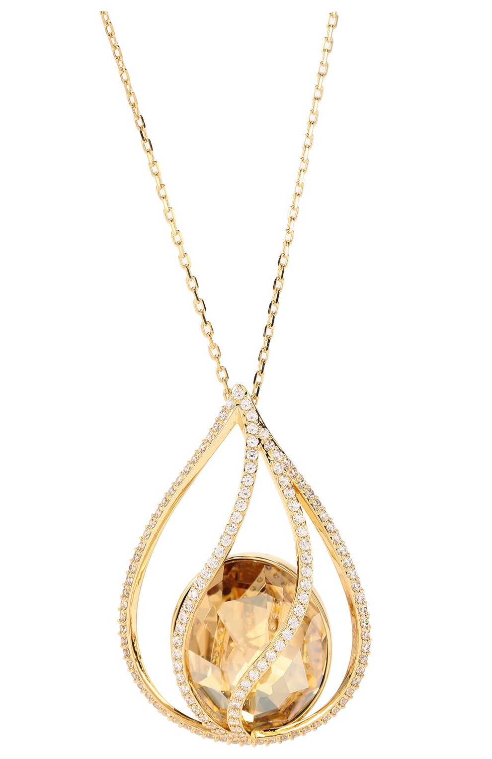 Женская кулон energic SWAROVSKI золотого цвета по цене 14890 руб., арт. 5502947 | Фото 2 Женская кулон energic SWAROVSKI золотого цвета, арт. 5502947 | Фото 2
