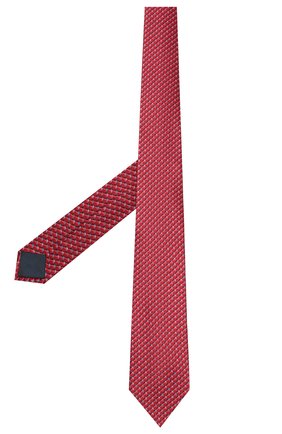 Мужской комплект из галстука и платка LANVIN бордового цвета по цене 14650 руб., арт. 4212/TIE SET | Фото 2 Мужской комплект из галстука и платка LANVIN бордового цвета, арт. 4212/TIE SET | Фото 2