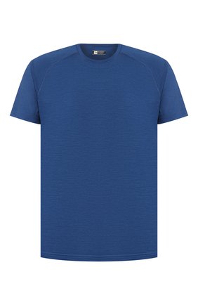 Мужская шерстяная футболка Z ZEGNA синего цвета по цене 19050 руб., арт. VT390/ZZT653 | Фото 1 Мужская шерстяная футболка Z ZEGNA синего цвета, арт. VT390/ZZT653 | Фото 1