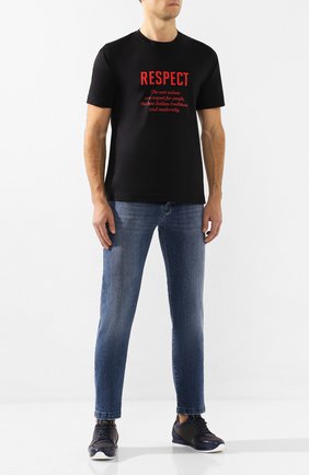 Мужские джинсы KITON голубого цвета по цене 109500 руб., арт. UPNJS/J02S98 | Фото 2 Мужские джинсы KITON голубого цвета, арт. UPNJS/J02S98 | Фото 2