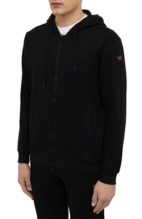 Мужской хлопковый спортивный костюм PAUL&SHARK черного цвета по цене 34400 руб., арт. C0P1064 | Фото 2 Мужской хлопковый спортивный костюм PAUL&SHARK черного цвета, арт. C0P1064 | Фото 2