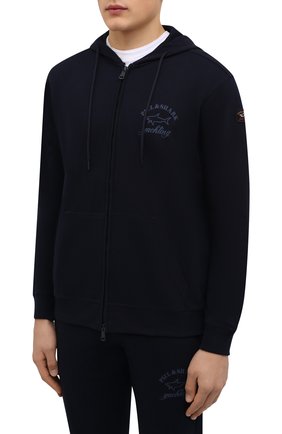 Мужской хлопковый спортивный костюм PAUL&SHARK синего цвета по цене 34400 руб., арт. C0P1065 | Фото 2 Мужской хлопковый спортивный костюм PAUL&SHARK синего цвета, арт. C0P1065 | Фото 2