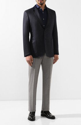 Мужская хлопковая сорочка RALPH LAUREN темно-синего цвета по цене 55300 руб., арт. 790758600 | Фото 2 Мужская хлопковая сорочка RALPH LAUREN темно-синего цвета, арт. 790758600 | Фото 2 (Рукава: Длинные; Материал внешний: Хлопок; Длина (для топов): Стандартные; Статус проверки: Проверено, Проверена категория; Случай: Формальный; Манжеты: На пуговицах; Мужское Кросс-КТ: Сорочка-одежда; Воротник: Акула; Принт: Однотонные)