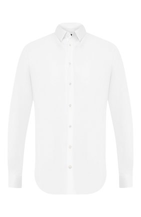 Мужская хлопковая сорочка GIORGIO ARMANI белого цвета по цене 54450 руб., арт. 8WGCCZ97/JZ070 | Фото 1 Мужская хлопковая сорочка GIORGIO ARMANI белого цвета, арт. 8WGCCZ97/JZ070 | Фото 1 (Рукава: Длинные; Статус проверки: Проверено, Проверена категория; Длина (для топов): Стандартные; Материал внешний: Хлопок; Случай: Повседневный; Воротник: Кент; Мужское Кросс-КТ: Сорочка-одежда; Принт: Однотонные; Манжеты: На пуговицах)