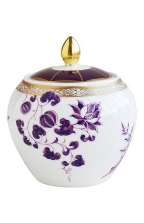 Сахарница prunus BERNARDAUD фиолетового цвета по цене 51850 руб., арт. 1831/3091 | Фото 1 Сахарница prunus BERNARDAUD фиолетового цвета, арт. 1831/3091 | Фото 1 (Интерьер_коллекция: Prunus; Статус проверки: Проверена категория; Ограничения доставки: fragile-2)