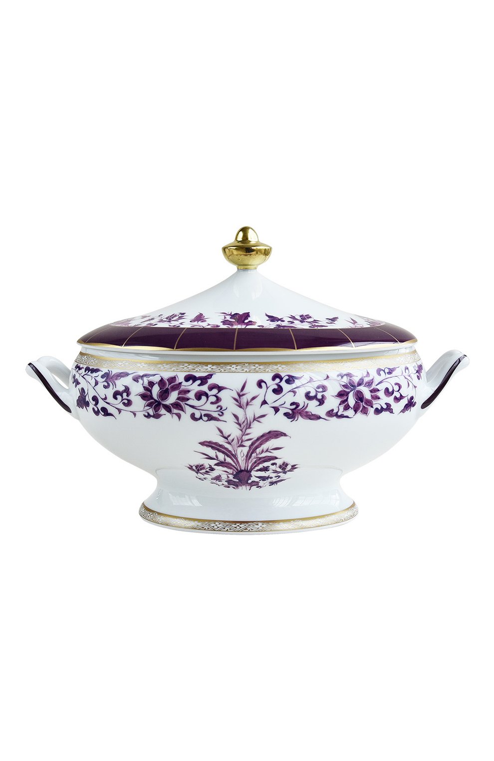 Мужского супница prunus BERNARDAUD фиолетового цвета, арт. 1831/147 | Фото 1