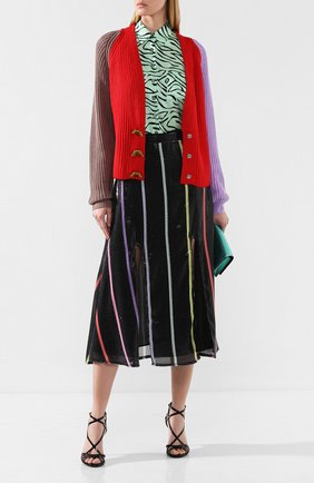 Женская юбка с пайетками OLIVIA RUBIN черного цвета по цене 21850 руб., арт. 0R0125/ASTRID SKIRT | Фото 2 Женская юбка с пайетками OLIVIA RUBIN черного цвета, арт. 0R0125/ASTRID SKIRT | Фото 2