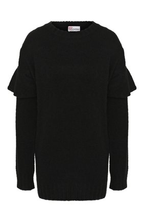 Женская свитер REDVALENTINO черного цвета по цене 39300 руб., арт. SR0KCB98/4LV | Фото 1 Женская свитер REDVALENTINO черного цвета, арт. SR0KCB98/4LV | Фото 1