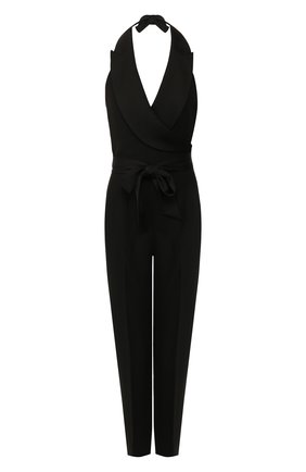 Женский комбинезон DIANE VON FURSTENBERG черного цвета по цене 56400 руб., арт. 13152DVF | Фото 1 Женский комбинезон DIANE VON FURSTENBERG черного цвета, арт. 13152DVF | Фото 1