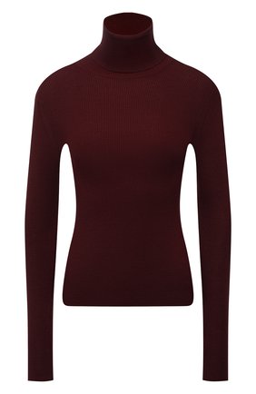 Женская водолазка из кашемира и шелка DOLCE & GABBANA бордового цвета по цене 69950 руб., арт. FX492T/JAMA1 | Фото 1 Женская водолазка из кашемира и шелка DOLCE & GABBANA бордового цвета, арт. FX492T/JAMA1 | Фото 1 (Длина (для топов): Стандартные; Материал внешний: Шерсть, Шелк, Кашемир; Рукава: Длинные; Стили: Кэжуэл; Статус проверки: Проверена категория, Требуются правки)