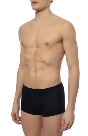 Мужские хлопковые боксеры ZIMMERLI темно-синего цвета по цене 8600 руб., арт. 286-1445 | Фото 2 Мужские хлопковые боксеры ZIMMERLI темно-синего цвета, арт. 286-1445 | Фото 2