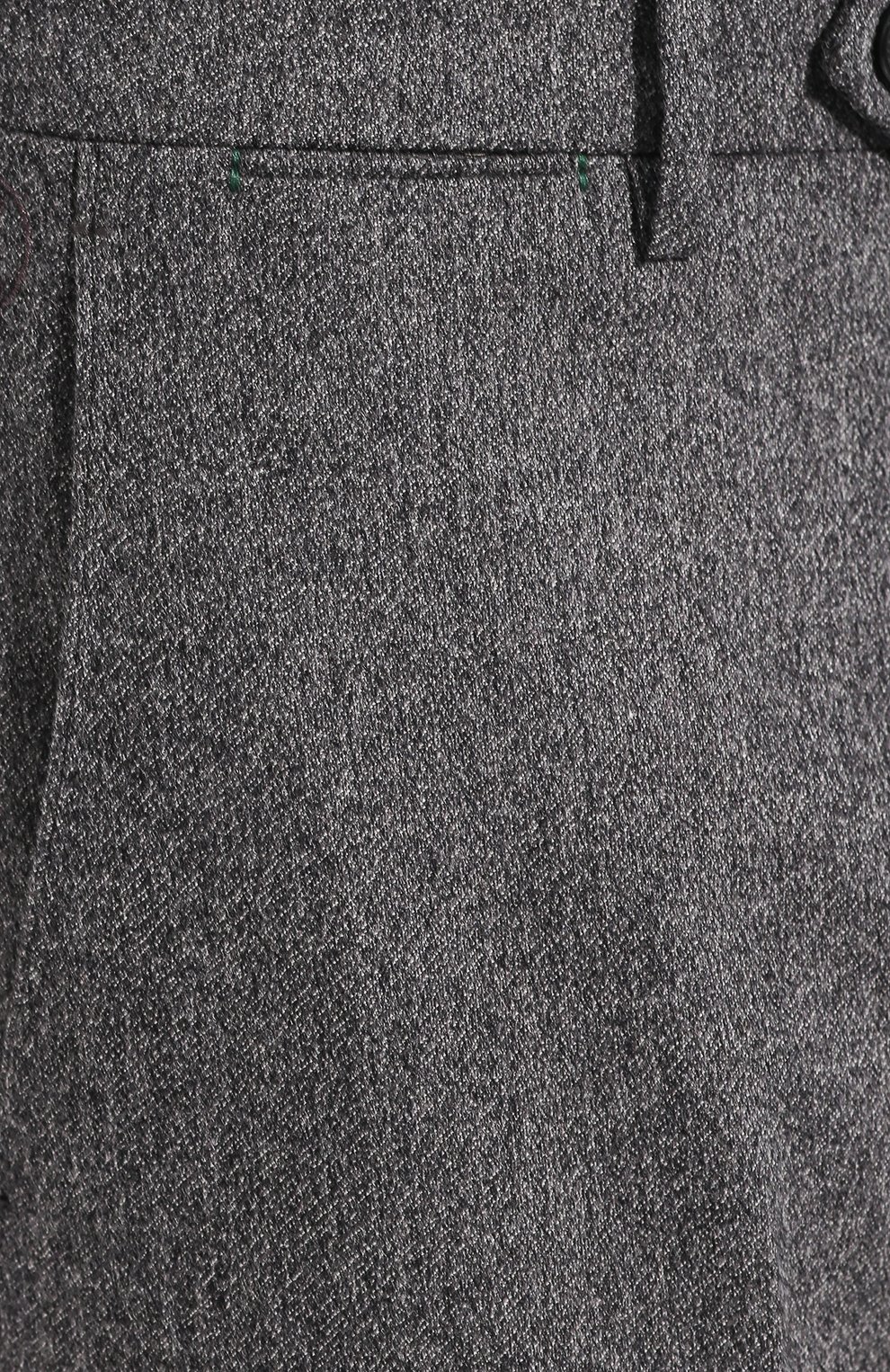 Мужские брюки из шерсти и кашемира ANDREA CAMPAGNA серого цвета, арт. SC/1/FA2064 | Фото 5 (Материал внешний: Шерсть; Длина (брюки, джинсы): Стандартные; Случай: Повседневный, Формальный; Стили: Классический; Материал подклада: Синтетический материал)