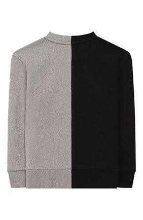 Детский хлопковый свитшот MARCELO BURLON KIDS OF MILAN серого цвета по цене 12200 руб., арт. B/MB/2014/0020/8-14Y | Фото 2 Детский хлопковый свитшот MARCELO BURLON KIDS OF MILAN серого цвета, арт. B/MB/2014/0020/8-14Y | Фото 2