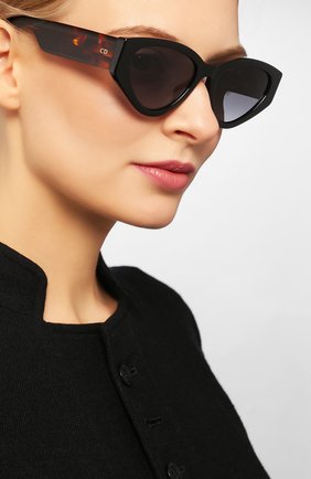 Женские солнцезащитные очки DIOR коричневого цвета по цене 22700 руб., арт. DI0RSPIRIT2 807 | Фото 2 Женские солнцезащитные очки DIOR коричневого цвета, арт. DI0RSPIRIT2 807 | Фото 2