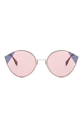 Женские солнцезащитные очки FENDI розового цвета по цене 26500 руб., арт. 0341 AVB | Фото 3 Женские солнцезащитные очки FENDI розового цвета, арт. 0341 AVB | Фото 3