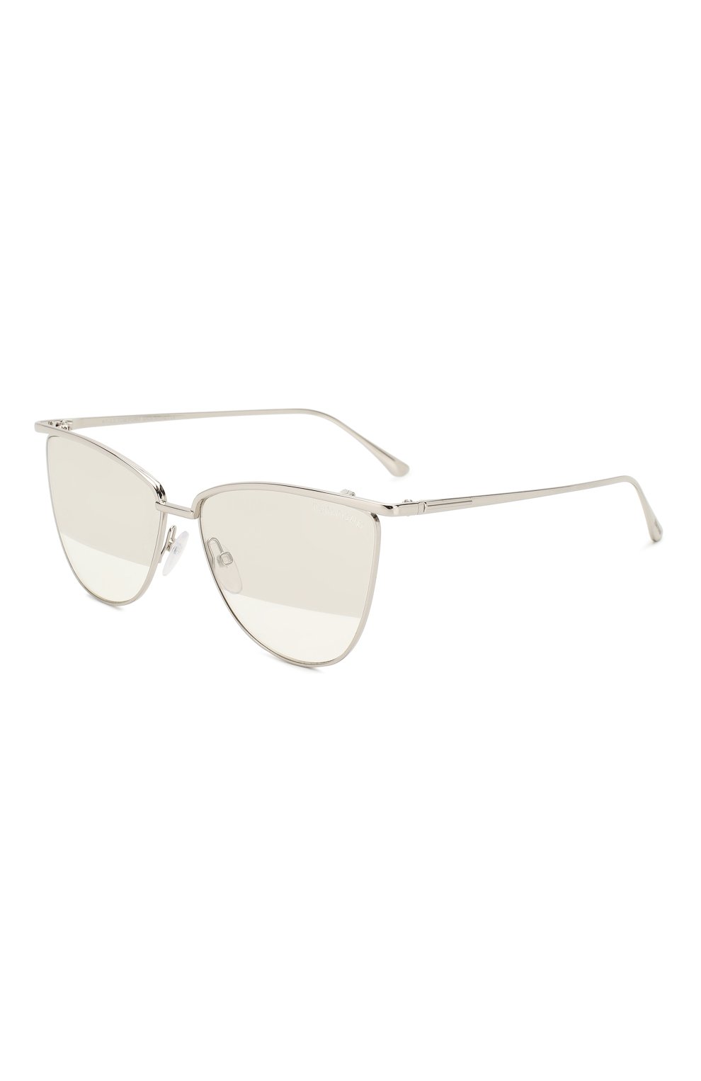 Женские солнцезащитные очки TOM FORD серебряного цвета, арт. TF684 16B | Фото 1