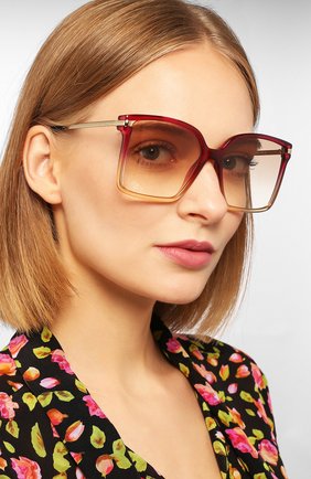 Женские солнцезащитные очки GIVENCHY красного цвета по цене 19250 руб., арт. 7130 3R7 | Фото 2 Женские солнцезащитные очки GIVENCHY красного цвета, арт. 7130 3R7 | Фото 2 (Тип очков: С/з; Статус проверки: Проверено, Проверена категория)
