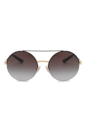 Женские солнцезащитные очки DOLCE & GABBANA черного цвета по цене 16000 руб., арт. 2237-13058G | Фото 3 Женские солнцезащитные очки DOLCE & GABBANA черного цвета, арт. 2237-13058G | Фото 3