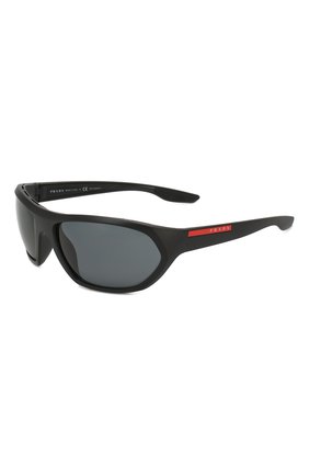 Мужские солнцезащитные очки PRADA LINEA ROSSA черного цвета по цене 17100 руб., арт. 18US-1B05Z1 | Фото 1 Мужские солнцезащитные очки PRADA LINEA ROSSA черного цвета, арт. 18US-1B05Z1 | Фото 1