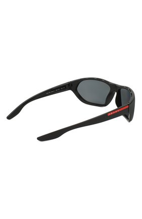 Женские солнцезащитные очки PRADA LINEA ROSSA черного цвета по цене 17100 руб., арт. 18US-1B05Z1 | Фото 3 Женские солнцезащитные очки PRADA LINEA ROSSA черного цвета, арт. 18US-1B05Z1 | Фото 3