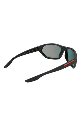Мужские солнцезащитные очки PRADA LINEA ROSSA черного цвета по цене 17100 руб., арт. 18US-1B09Q1 | Фото 3 Мужские солнцезащитные очки PRADA LINEA ROSSA черного цвета, арт. 18US-1B09Q1 | Фото 3