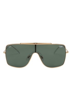 Мужские солнцезащитные очки RAY-BAN темно-зеленого цвета по цене 12100 руб., арт. 3697-905071 | Фото 2 Мужские солнцезащитные очки RAY-BAN темно-зеленого цвета, арт. 3697-905071 | Фото 2