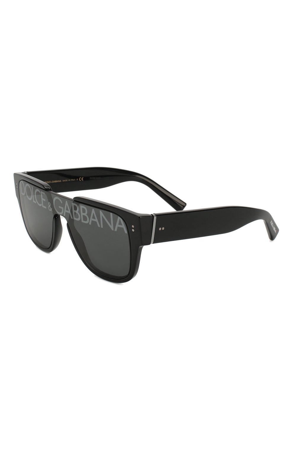 Мужские солнцезащитные очки DOLCE & GABBANA черного цвета, арт. 4356-501/M | Фото 1