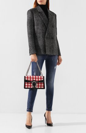 Женская сумка dionysus small GUCCI красного цвета по цене 152000 руб., арт. 400249/G12AN | Фото 2 Женская сумка dionysus small GUCCI красного цвета, арт. 400249/G12AN | Фото 2