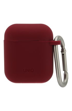 Мужской чехол для airpods UNIQ бордового цвета по цене 1490 руб., арт. AIRPODS(2019)-VENMRN | Фото 1 Мужской чехол для airpods UNIQ бордового цвета, арт. AIRPODS(2019)-VENMRN | Фото 1