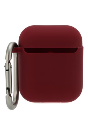 Мужской чехол для airpods UNIQ бордового цвета по цене 1490 руб., арт. AIRPODS(2019)-VENMRN | Фото 2 Мужской чехол для airpods UNIQ бордового цвета, арт. AIRPODS(2019)-VENMRN | Фото 2