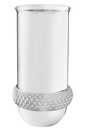Ваза perles CHRISTOFLE серебряного цвета, арт. 04221016 | Фото 1 (Статус проверки: Проверена категория; Ограничения доставки: fragile-2)