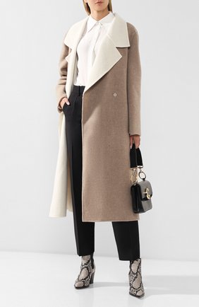 Женское кашемировое пальто GIORGIO ARMANI бежевого цвета по цене 399500 руб., арт. 9WH0L03H/T01BB | Фото 2 Женское кашемировое пальто GIORGIO ARMANI бежевого цвета, арт. 9WH0L03H/T01BB | Фото 2