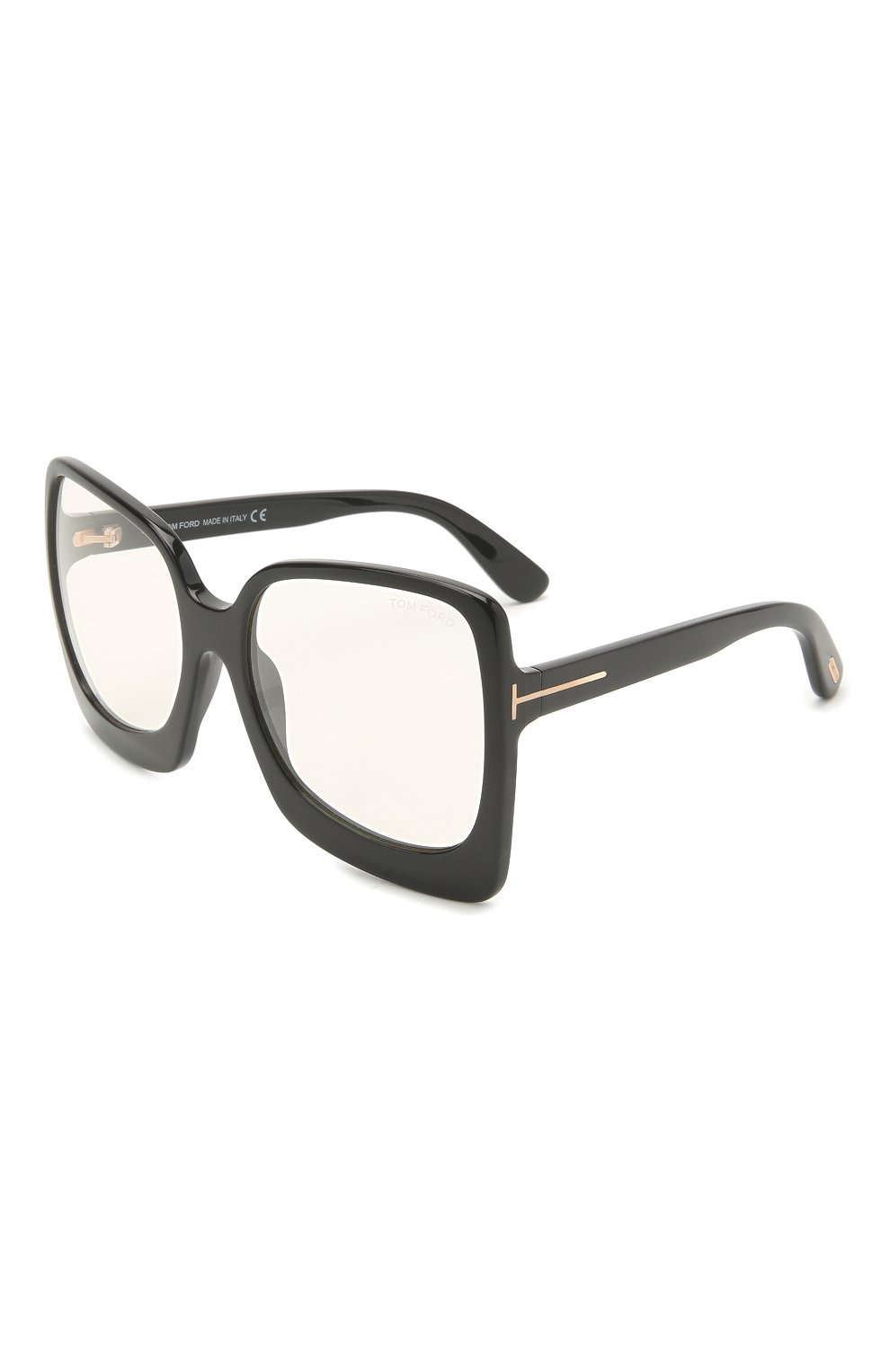 Женские оправа TOM FORD черного цвета, арт. TF618 001 | Фото 1