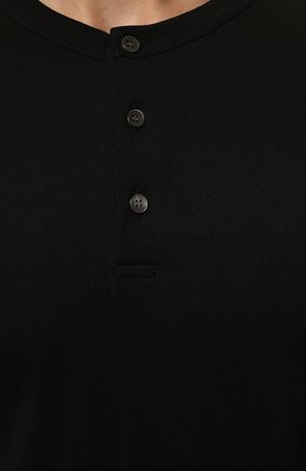 Мужская хлопковая футболка DOLCE & GABBANA черного цвета, арт. G8KG7T/FU7EQ | Фото 5 (Принт: Без принта; Рукава: Короткие; Длина (для топов): Стандартные; Материал внешний: Хлопок; Статус проверки: Проверено, Проверена категория; Стили: Кэжуэл)