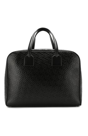 Мужская кожаная дорожная сумка cube BURBERRY черного цвета по цене 165000 руб., арт. 8012657 | Фото 1 Мужская кожаная дорожная сумка cube BURBERRY черного цвета, арт. 8012657 | Фото 1