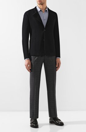 Мужская сорочка GIORGIO ARMANI голубого цвета по цене 48300 руб., арт. 8WGCCZ97/JZ392 | Фото 2 Мужская сорочка GIORGIO ARMANI голубого цвета, арт. 8WGCCZ97/JZ392 | Фото 2