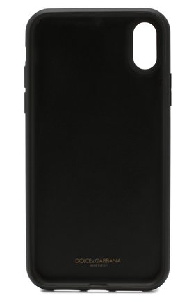 Мужской чехол для iphone xr DOLCE & GABBANA черного цвета по цене 9215 руб., арт. BP2516/AA062 | Фото 2 Мужской чехол для iphone xr DOLCE & GABBANA черного цвета, арт. BP2516/AA062 | Фото 2