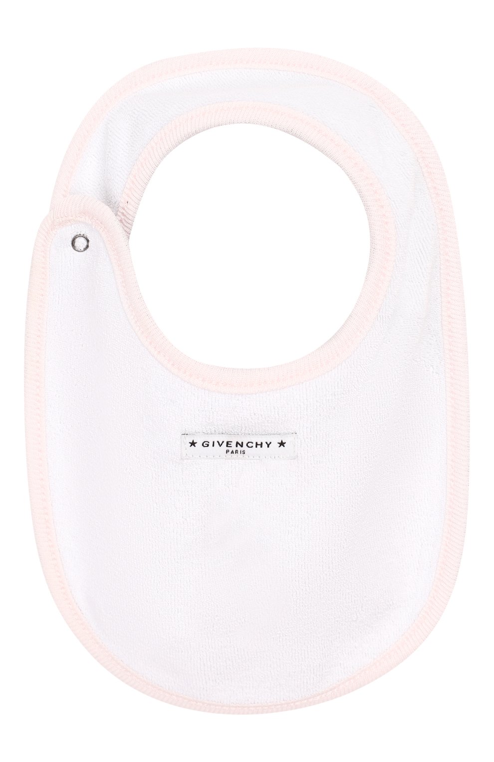 Детский комплект из 3-х нагрудников GIVENCHY розового цвета по цене 16500 руб., арт. H98058 | Фото 3 Детский комплект из 3-х нагрудников GIVENCHY розового цвета, арт. H98058 | Фото 3 (Материал: Текстиль, Хлопок; Статус проверки: Проверено, Проверена категория)