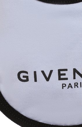 Детский комплект из 3-х нагрудников GIVENCHY голубого цвета по цене 10400 руб., арт. H98058 | Фото 7 Детский комплект из 3-х нагрудников GIVENCHY голубого цвета, арт. H98058 | Фото 7