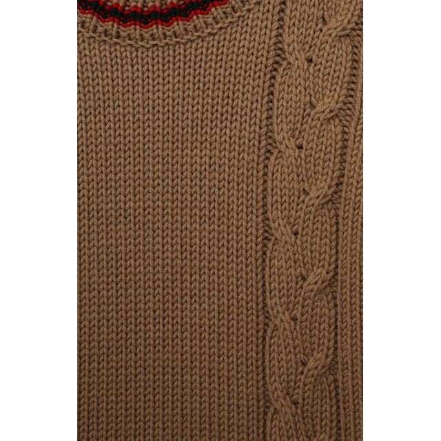 Шерстяной пуловер Gucci 512526/X1577 Фото 3