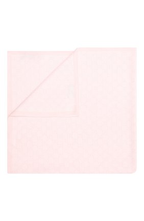Детского шерстяное одеяло GUCCI розового цвета, арт. 417865/3K200 | Фото 1 (Статус проверки: Проверено, Проверена категория)