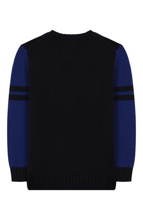 Детский хлопковый пуловер POLO RALPH LAUREN синего цвета по цене 10500 руб., арт. 323749926 | Фото 2 Детский хлопковый пуловер POLO RALPH LAUREN синего цвета, арт. 323749926 | Фото 2