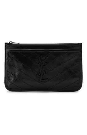Женские футляр для монет niki SAINT LAURENT черного цвета по цене 34950 руб., арт. 583577/0EN04 | Фото 1 Женские футляр для монет niki SAINT LAURENT черного цвета, арт. 583577/0EN04 | Фото 1